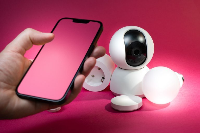 Smart home devices connected through secure IoT infrastructure
